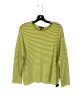 Top Long Sleeve By Eileen Fisher In Striped Pattern, Size: M Fashion