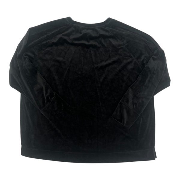 Top Ls By Time And Tru In Black, Size:Xxl Online now