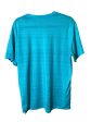 Athletic Top Short Sleeve By Nike In Aqua, Size: L Online Sale