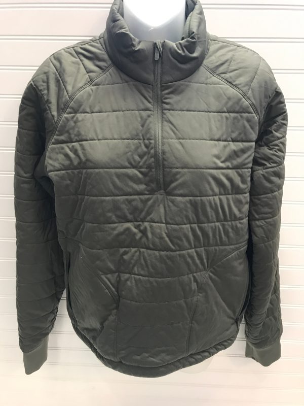 Athletic Jacket By Lululemon In Green, Size: 10 Online Hot Sale