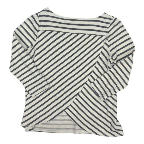 Top 3 4 Sleeve By Loft In Striped Pattern, Size:M For Discount