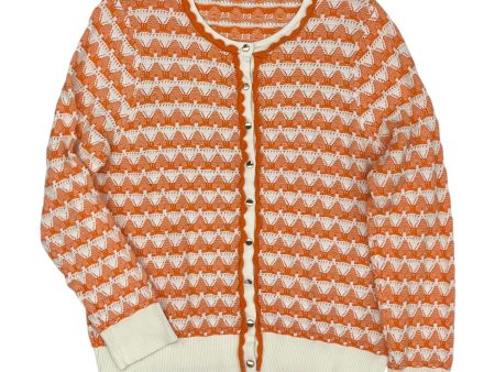 Cardigan By Charter Club In Orange, Size:Xl For Sale