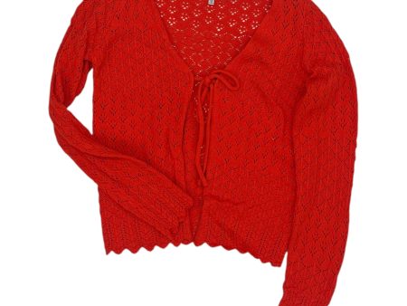 Cardigan By Clothes Mentor In Red, Size:Xs Discount