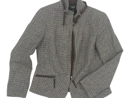 Blazer By Talbots In Grey, Size:Mp Fashion