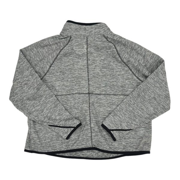 Athletic Sweatshirt Collar By Tek Gear In Grey, Size:1X Online now