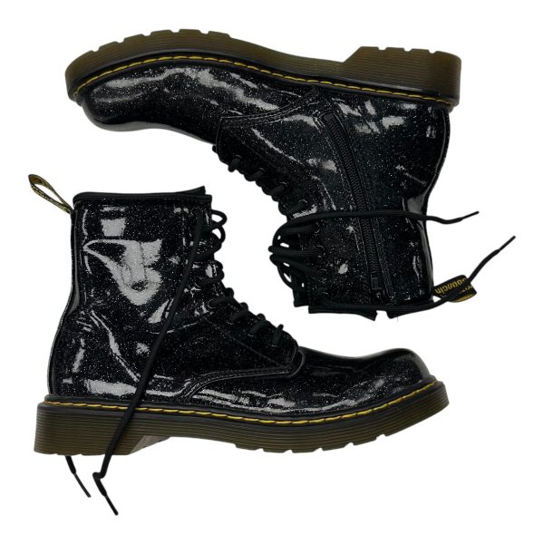 Boots Combat By Dr Martens In Black, Size:7 Hot on Sale