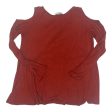 Top Ls By Chris And Carol In Red, Size:L Cheap