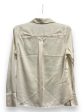 Blouse Long Sleeve By Banana Republic In Cream, Size: Xs Discount