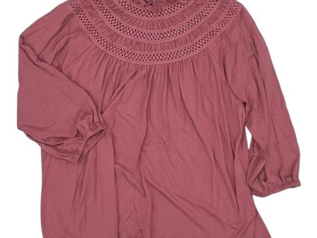 Top Ls By Cupio In Pink, Size:Xl Online