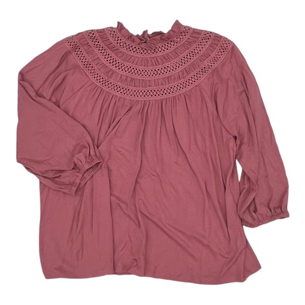 Top Ls By Cupio In Pink, Size:Xl Online