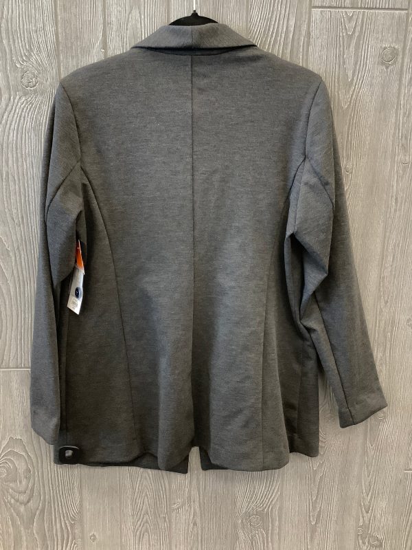 Blazer By Apt 9 In Grey, Size: L For Cheap