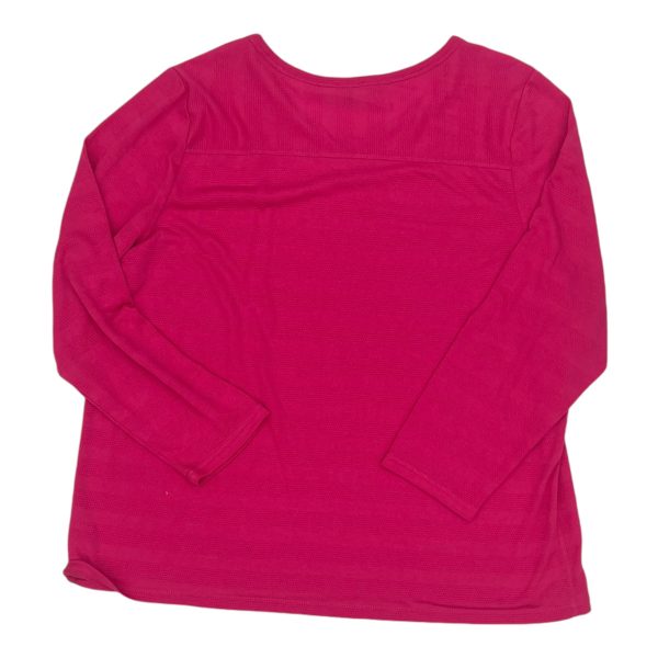 Top Ls By Talbots In Pink, Size:3X Supply