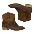 Boots Leather By Clothes Mentor In Brown, Size:8 Online Sale