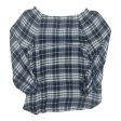 Blouse Ls By Loft In Plaid Pattern, Size:S Supply