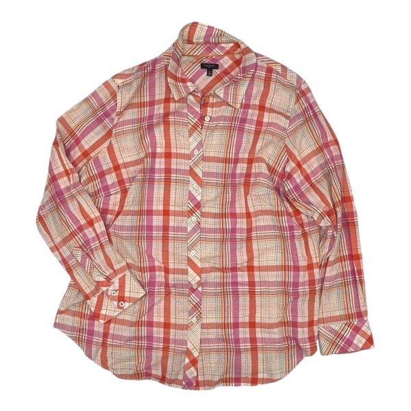 Top Ls By Talbots In Orange & Pink, Size:1X For Sale