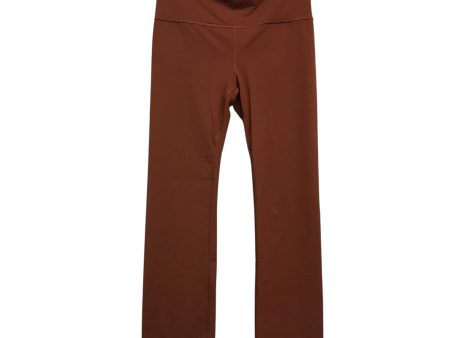 Athletic Leggings By Athleta In Brown, Size:M Cheap