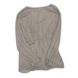 Blouse Ls By Mustard Seed In Taupe, Size:L Online