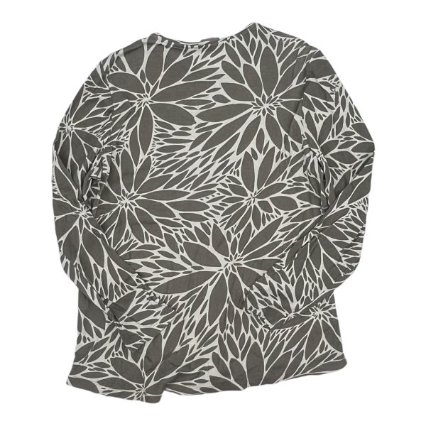 Top Ls By Chicos In Grey, Size:Xl Sale