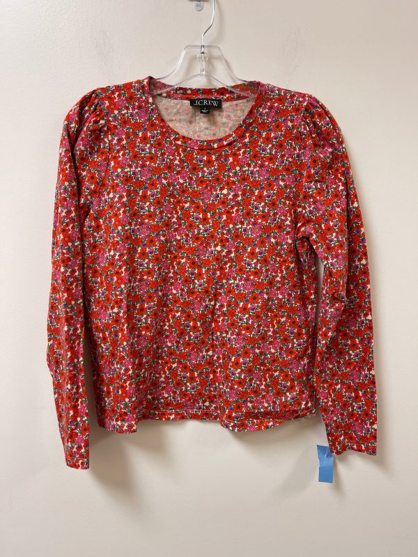 Top Long Sleeve By J. Crew In Floral Print, Size: S Online