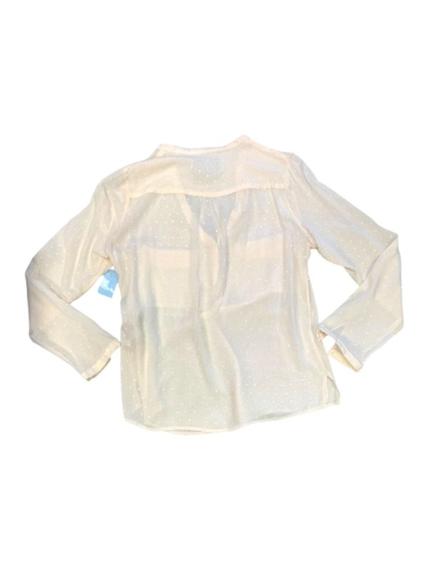 Blouse Long Sleeve By Maeve In Peach, Size: S Online