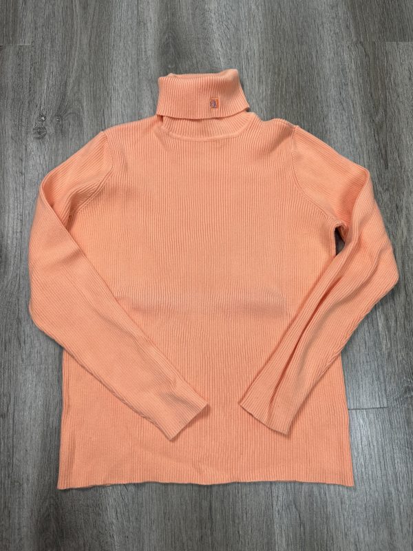 Top Long Sleeve By Ralph Lauren In Orange, Size: M Online