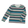 Top 3 4 Sleeve By Talbots In Striped Pattern, Size:2X Online now