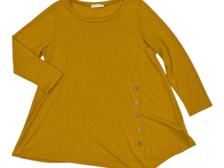 Top Ls By Emerald In Yellow, Size:1X Sale