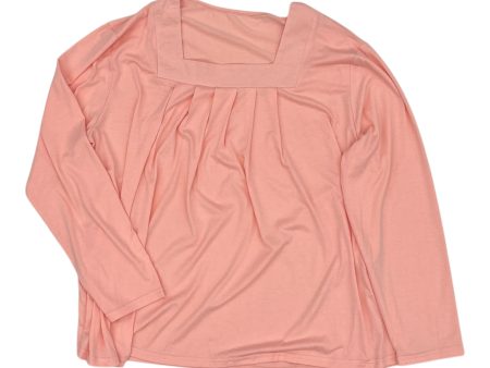 Top Ls By Cmf In Pink, Size:1X Online Hot Sale