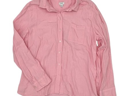 Top Ls By J. Crew In Pink, Size:Xxl For Discount