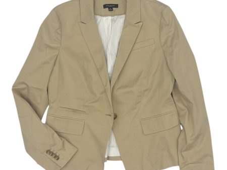 Blazer By Ann Taylor In Tan, Size:M Sale