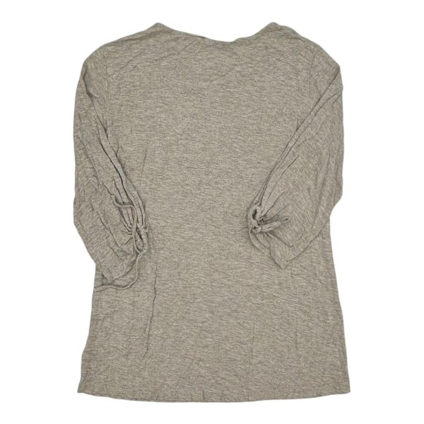 Top Ls Basic By T Tahari In Tan, Size:S Fashion