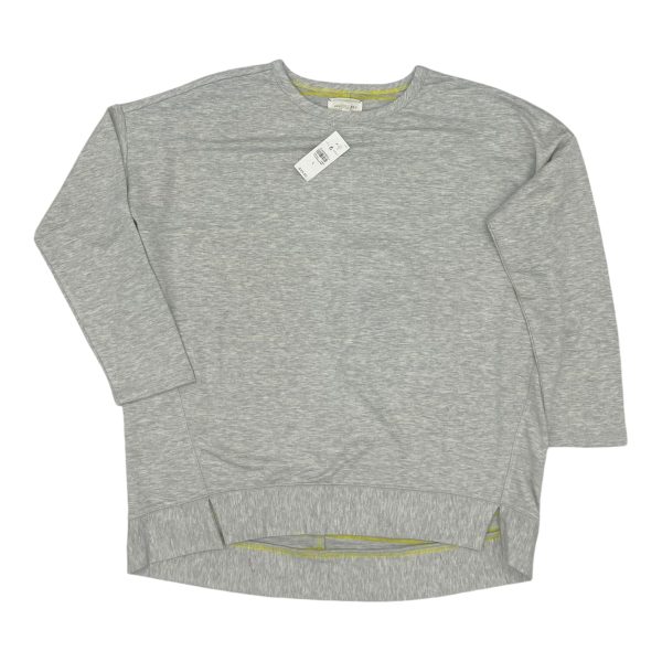 Top Ls By Lou And Grey In Grey, Size:L Cheap