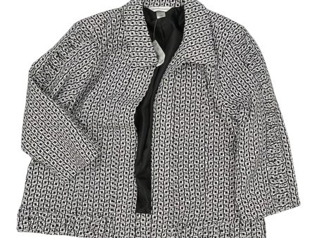 Blazer By Christopher And Banks In Black & White, Size:Xl For Sale