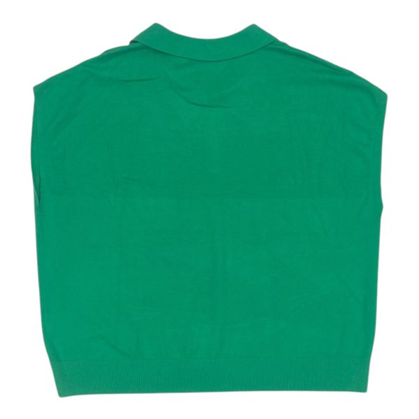 Vest Sweater By Dkny In Green, Size:2X Cheap