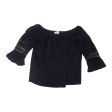 Top 3 4 Sleeve By Loft In Navy, Size:M Online