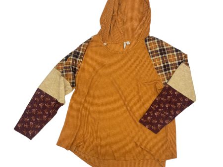 Top Ls By Cato In Orange, Size:1X on Sale