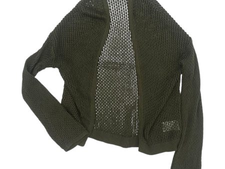 Cardigan By Express In Green, Size:Xs For Cheap