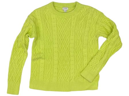 GREEN SWEATER by J. CREW Size:XS Online Sale