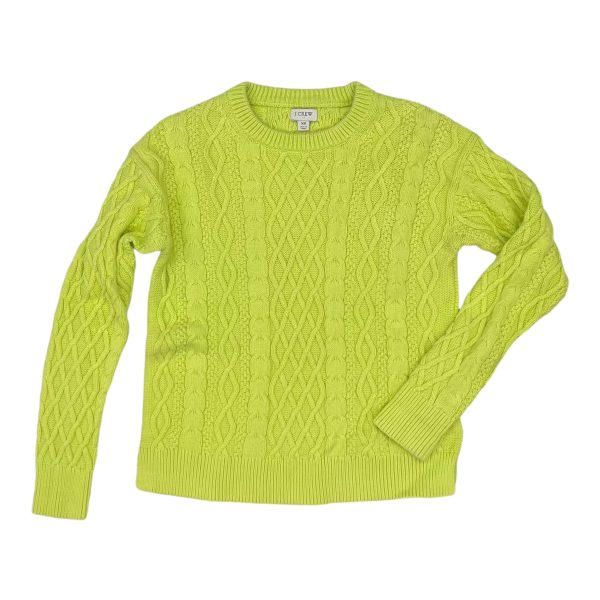 GREEN SWEATER by J. CREW Size:XS Online Sale