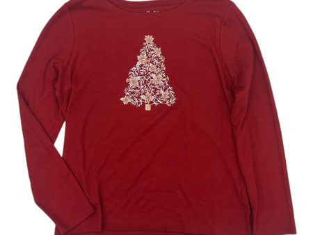 Top Ls By Croft And Barrow In Red, Size:L Cheap