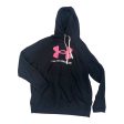 Athletic Sweatshirt Hoodie By Under Armour In Black, Size:Xl Sale