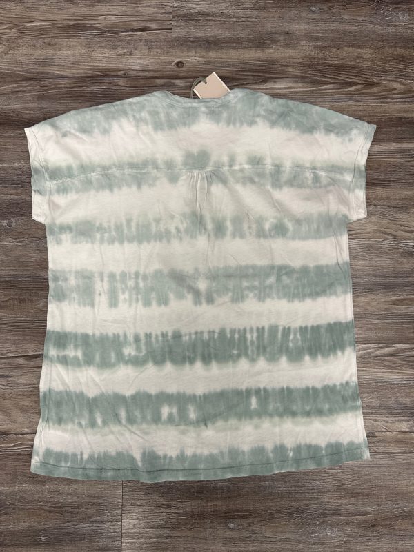 Top Short Sleeve By Barefoot Dreams In Tie Dye Print, Size: S Sale