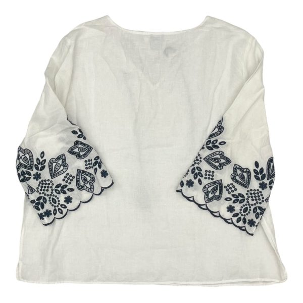 Top Ls By Chicos In White, Size:2X For Discount