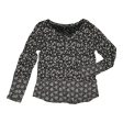 Top Ls By Lucky Brand In Black & Tan, Size:S Sale