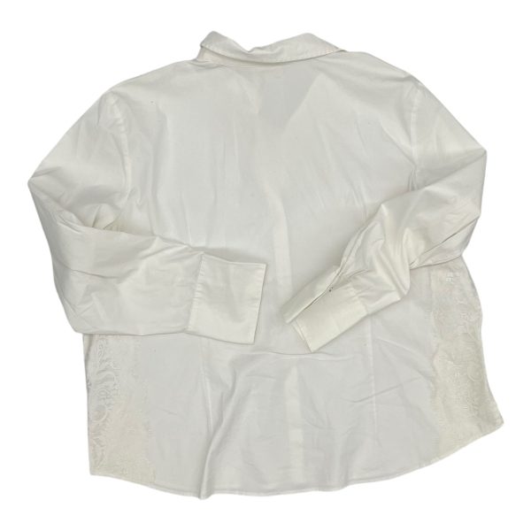 Top Ls By Chicos In Cream, Size:Xxl For Sale