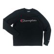 Athletic Sweatshirt Crewneck By Champion In Black, Size:L Online