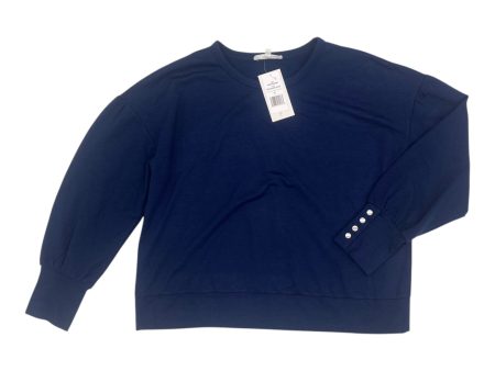 Top Ls By Clothes Mentor In Navy, Size:Xl Fashion