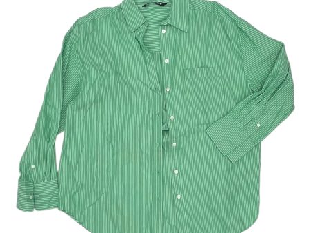 Top Ls By Zara In Green, Size:M Hot on Sale