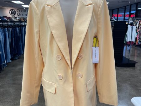 Blazer By Liz Claiborne In Orange, Size: Xl Online Hot Sale