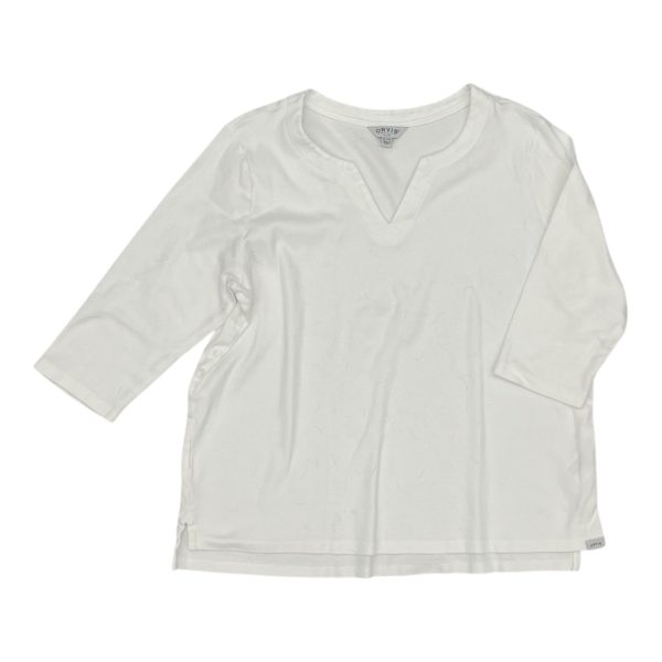 Top 3 4 Sleeve By Orvis In White, Size:Xl For Discount